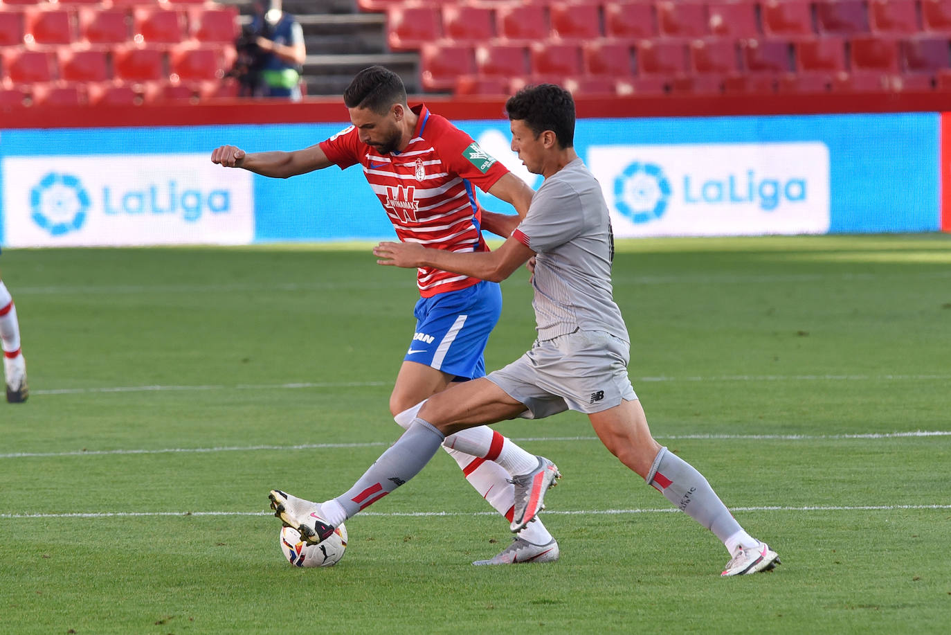 El equipo rojiblanco ha recibido este sábado al Athletic en la primera jornada de liga 
