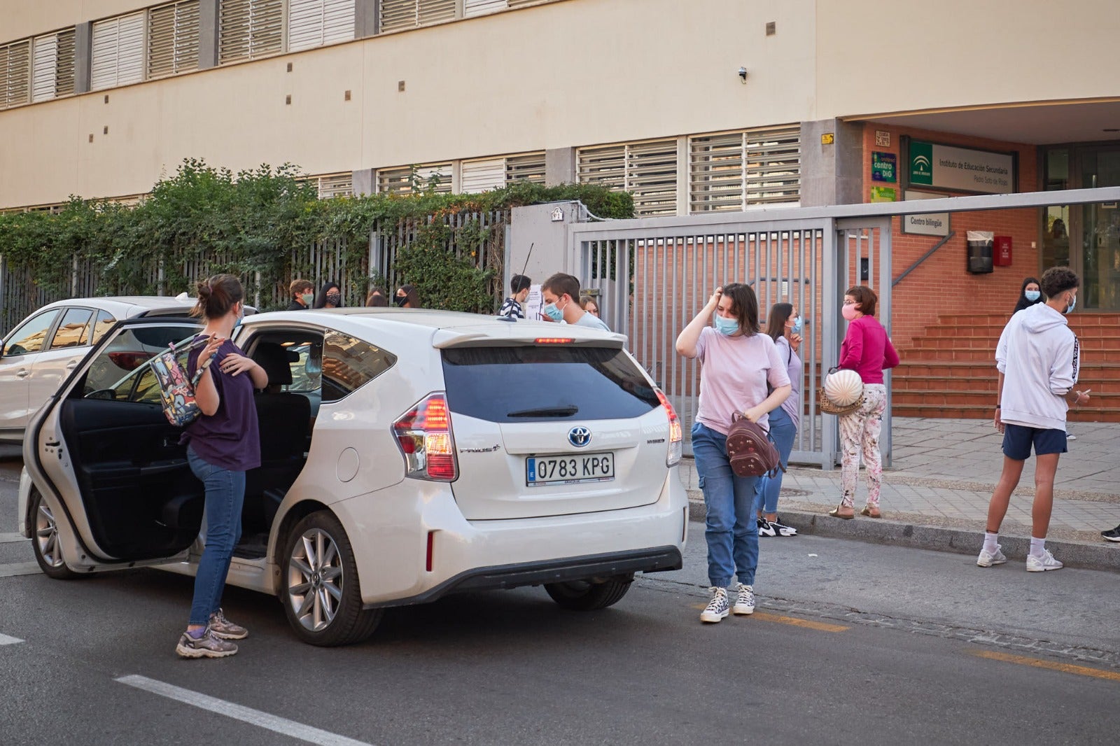 El regreso a las aulas de los estudiantes de Secundaria y Bachillerato no está provocando retenciones en la ciudad ni en la autovía