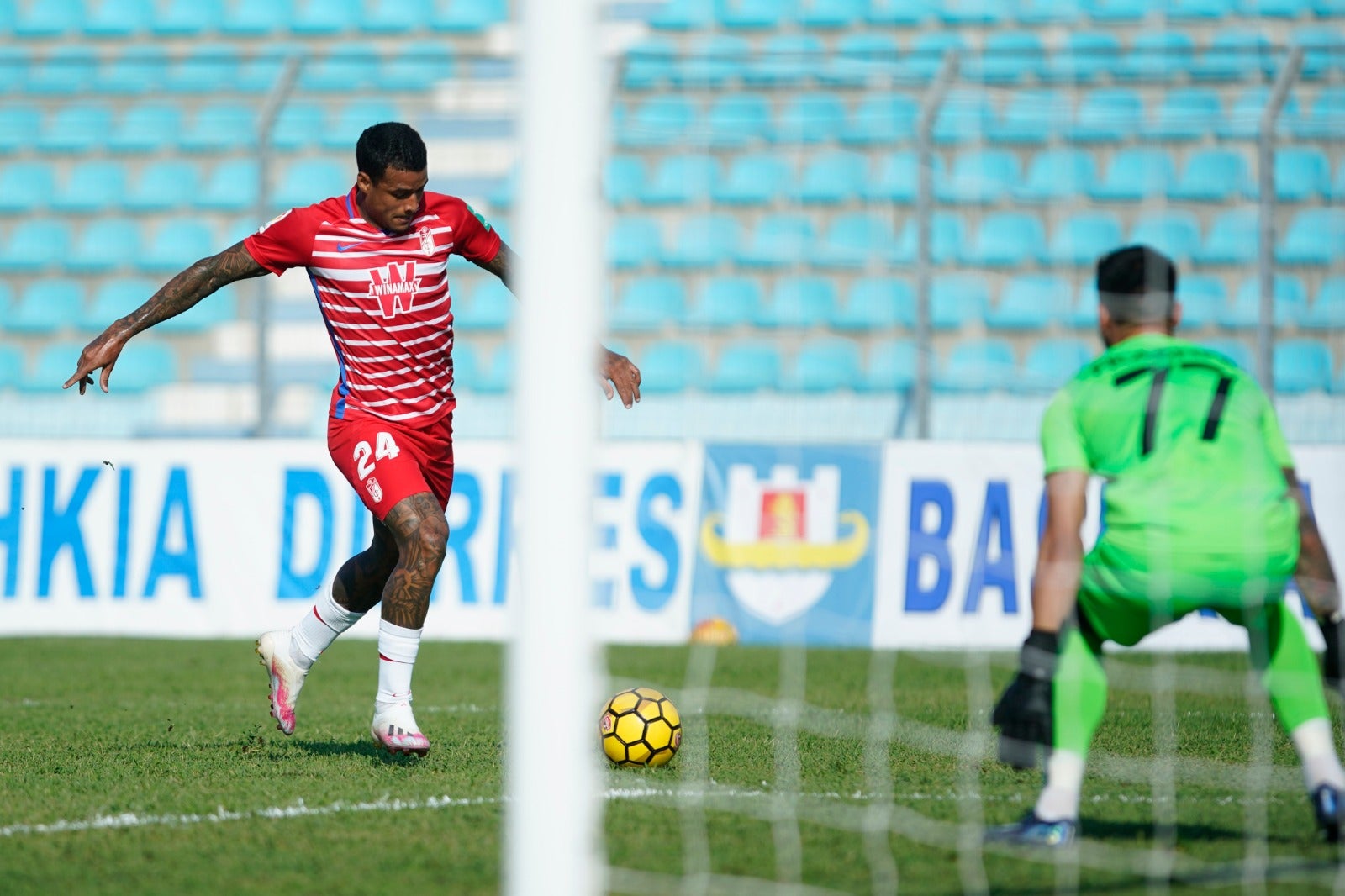 El Granada afrontó el primer encuentro continental de su historia, en Albania contra el Teuta, en la segunda ronda previa de la Europa League