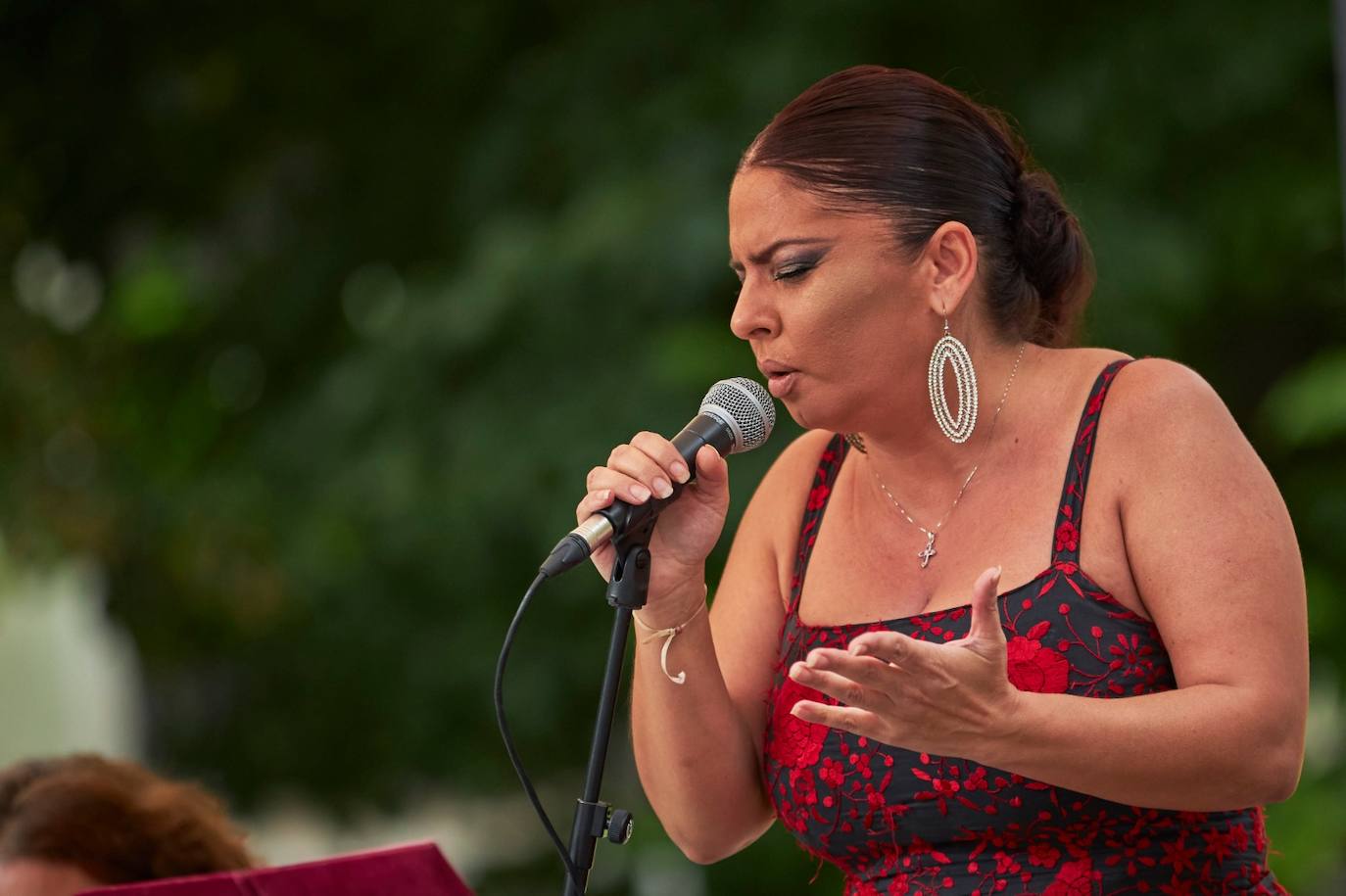 Los hermanos de Jacoba, Raúl Mikey e Irene Molina se han subido al escenario en el día dedicado a Camarón