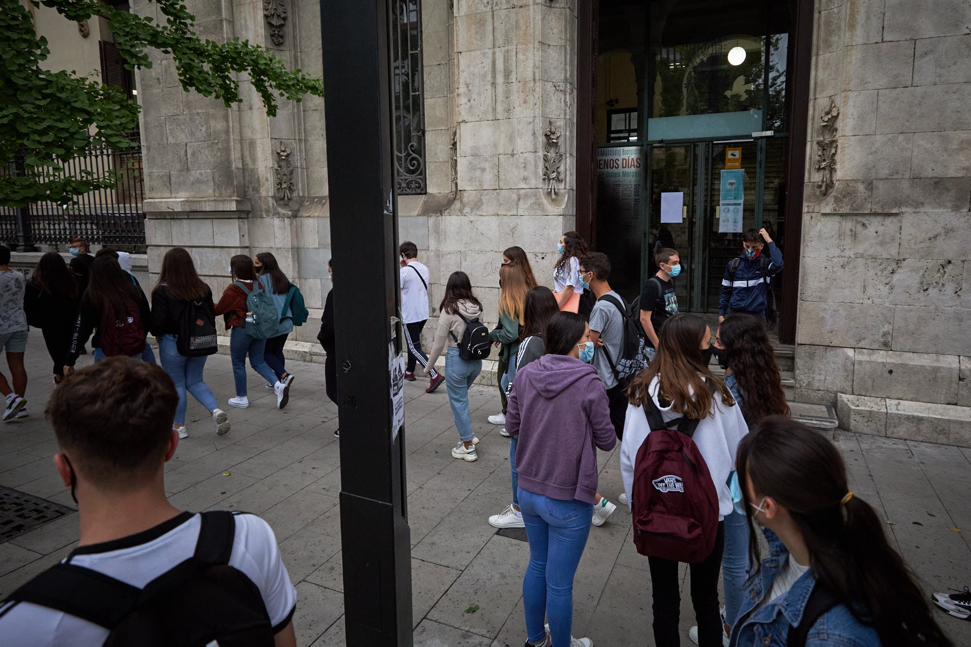 A este parón lectivo le seguirá una manifestación que partirá a las 12.30 horas de la Delegación Educación