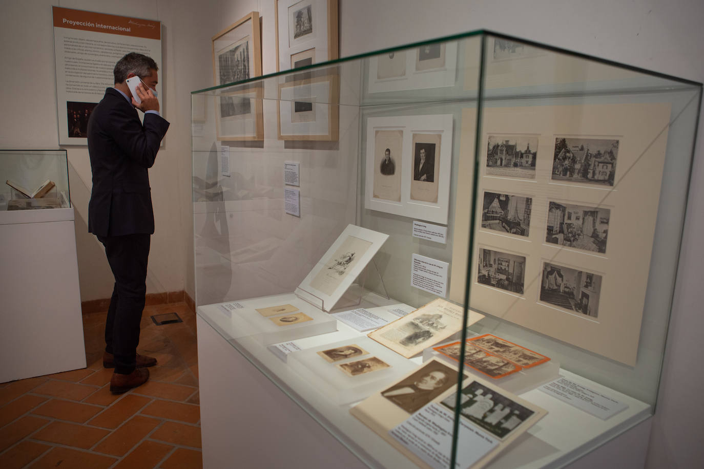 Exposición sobre Washington Irving en Casa de Zafra.