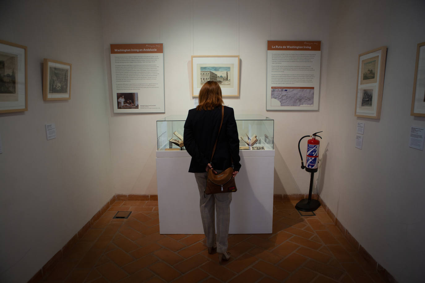 Exposición sobre Washington Irving en Casa de Zafra.