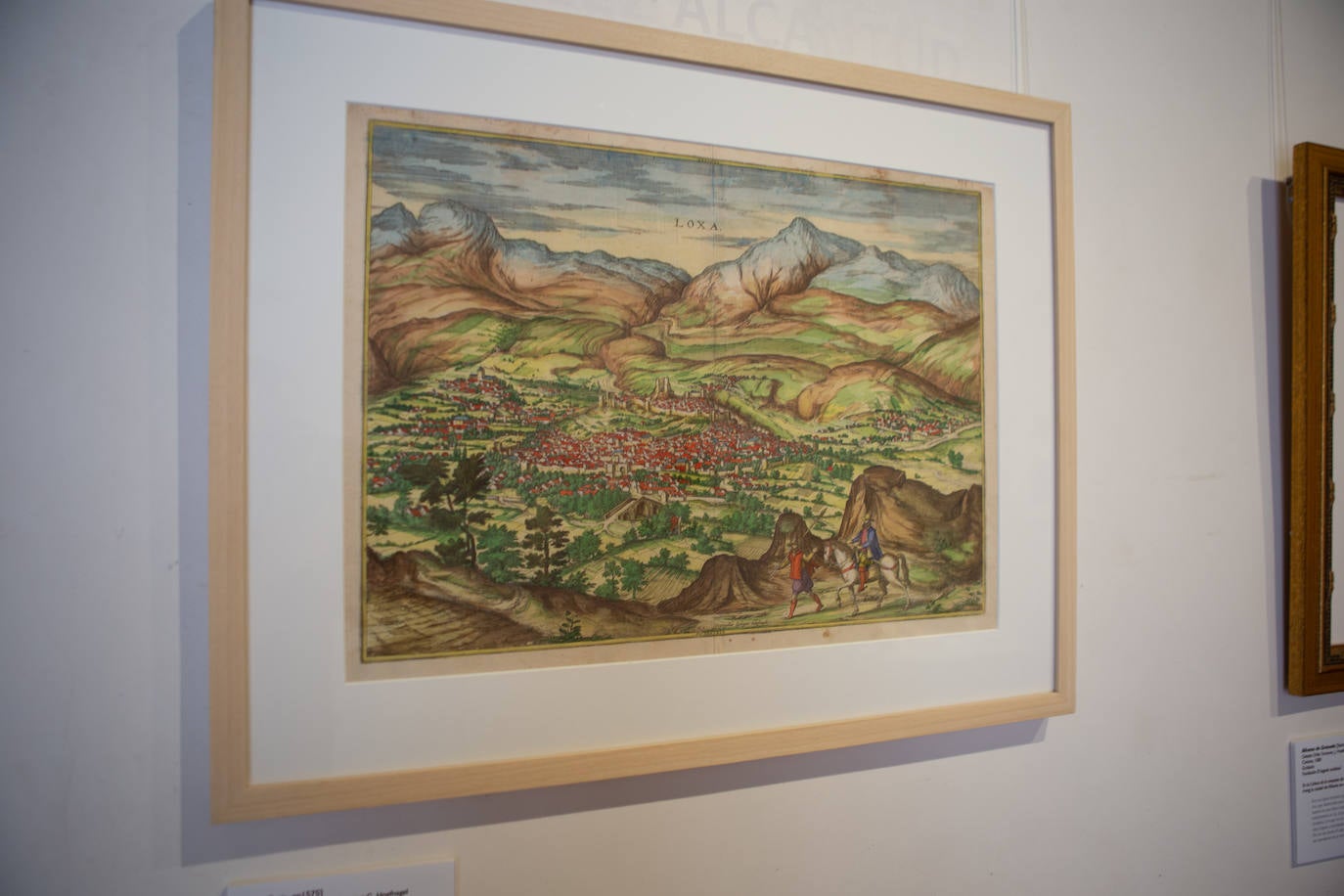 Exposición sobre Washington Irving en Casa de Zafra.