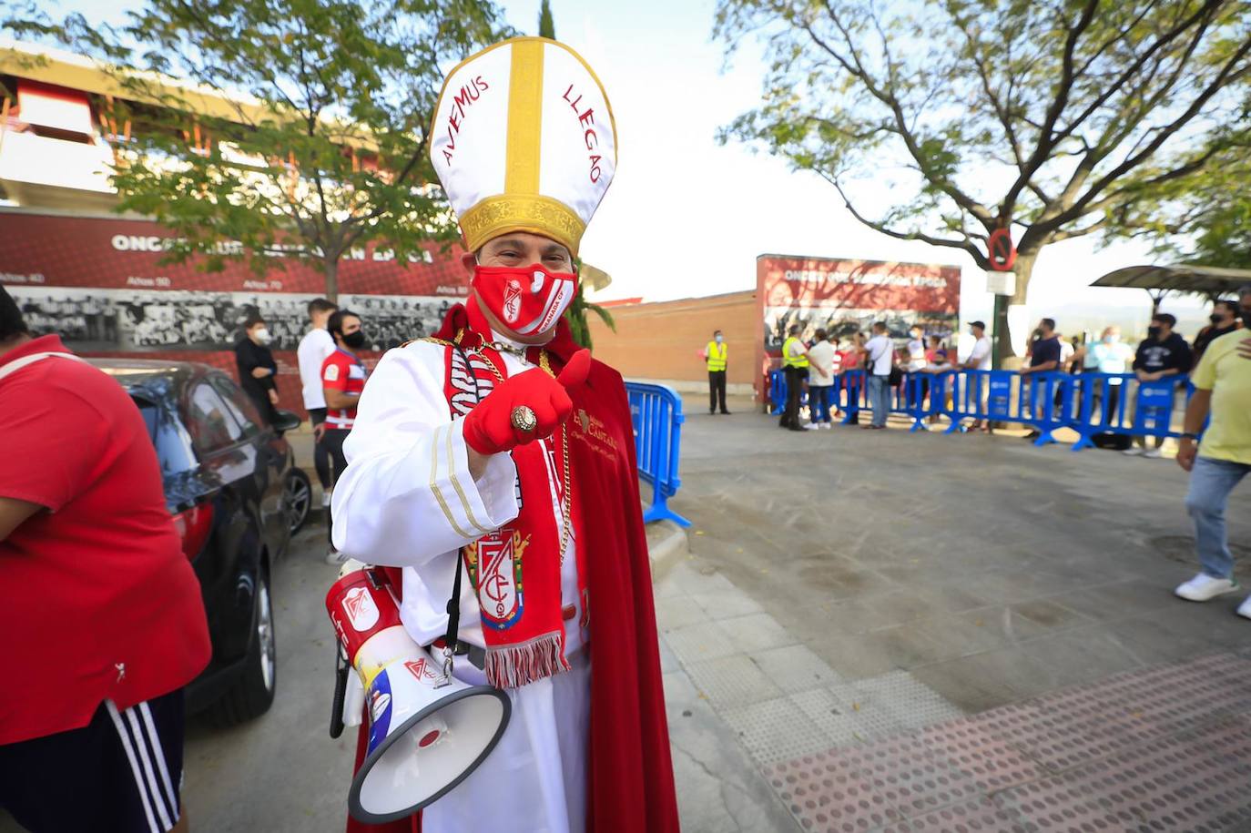 Fotos: Las mejores imágenes del Granada - Lokomotive Tbilisi