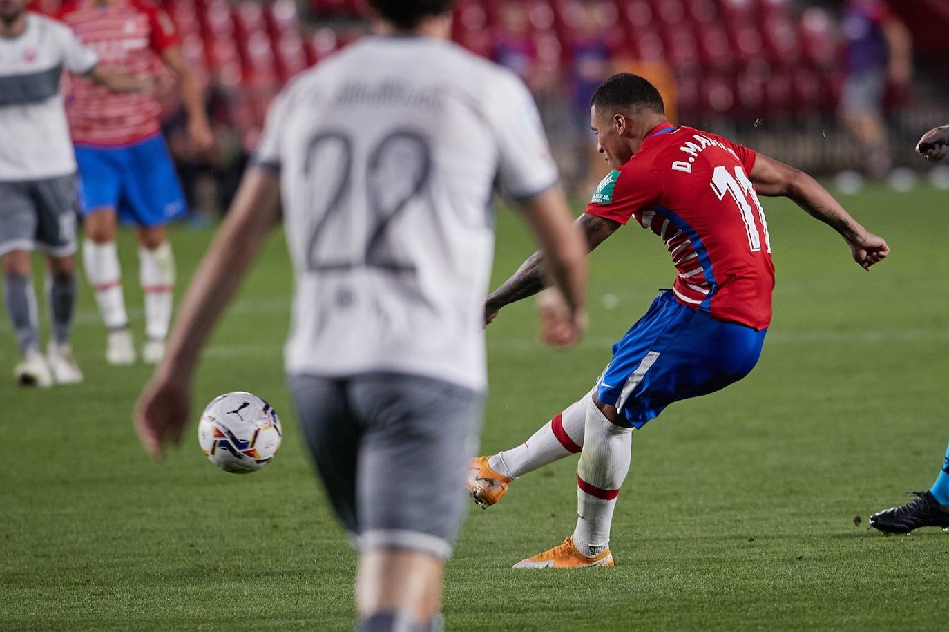 Fotos: Las mejores imágenes del Granada - Lokomotive Tbilisi