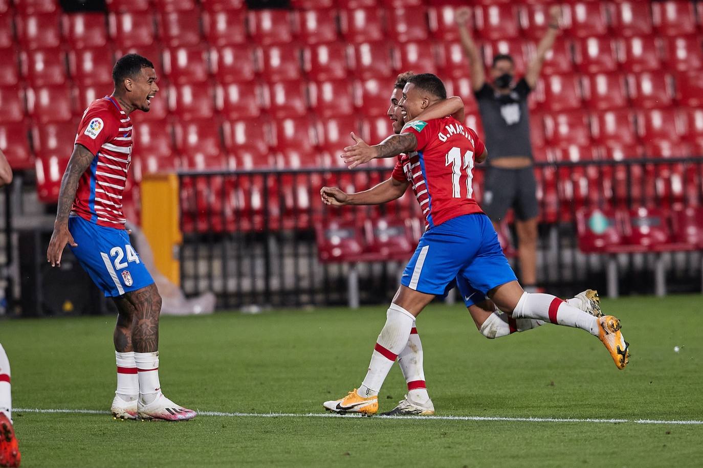 Fotos: Las mejores imágenes del Granada - Lokomotive Tbilisi