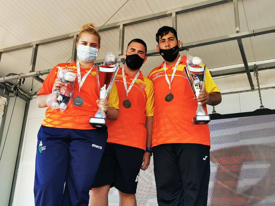 Ganadores de las tres categorías del evento nacional.