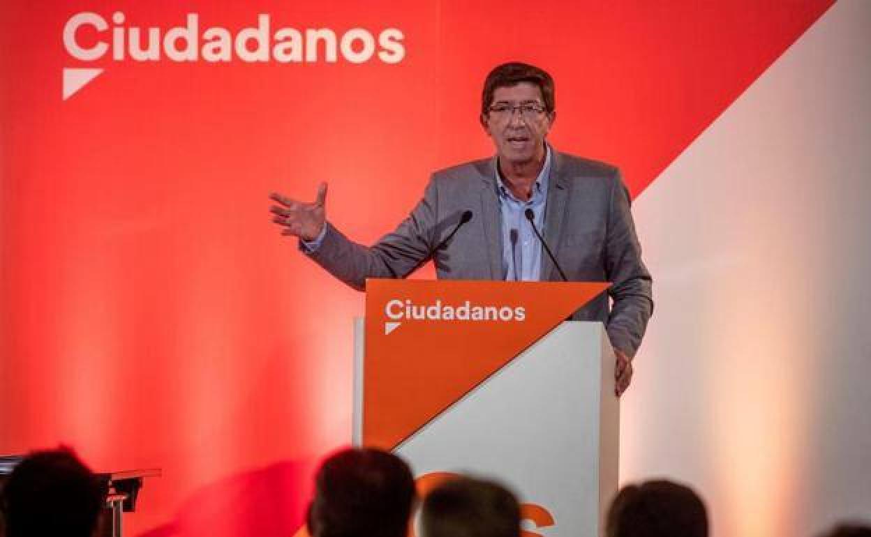 Marín sigue siendo la cara de Cs en Andalucía, pero pierde el control del partido