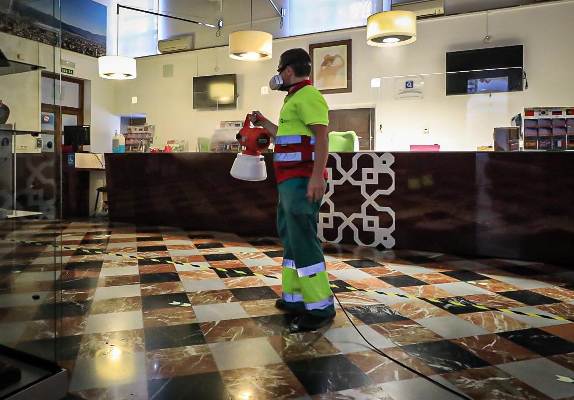 La casa consistorial de la Plaza del Carmen permanecerá cerrada al menos 24 horas