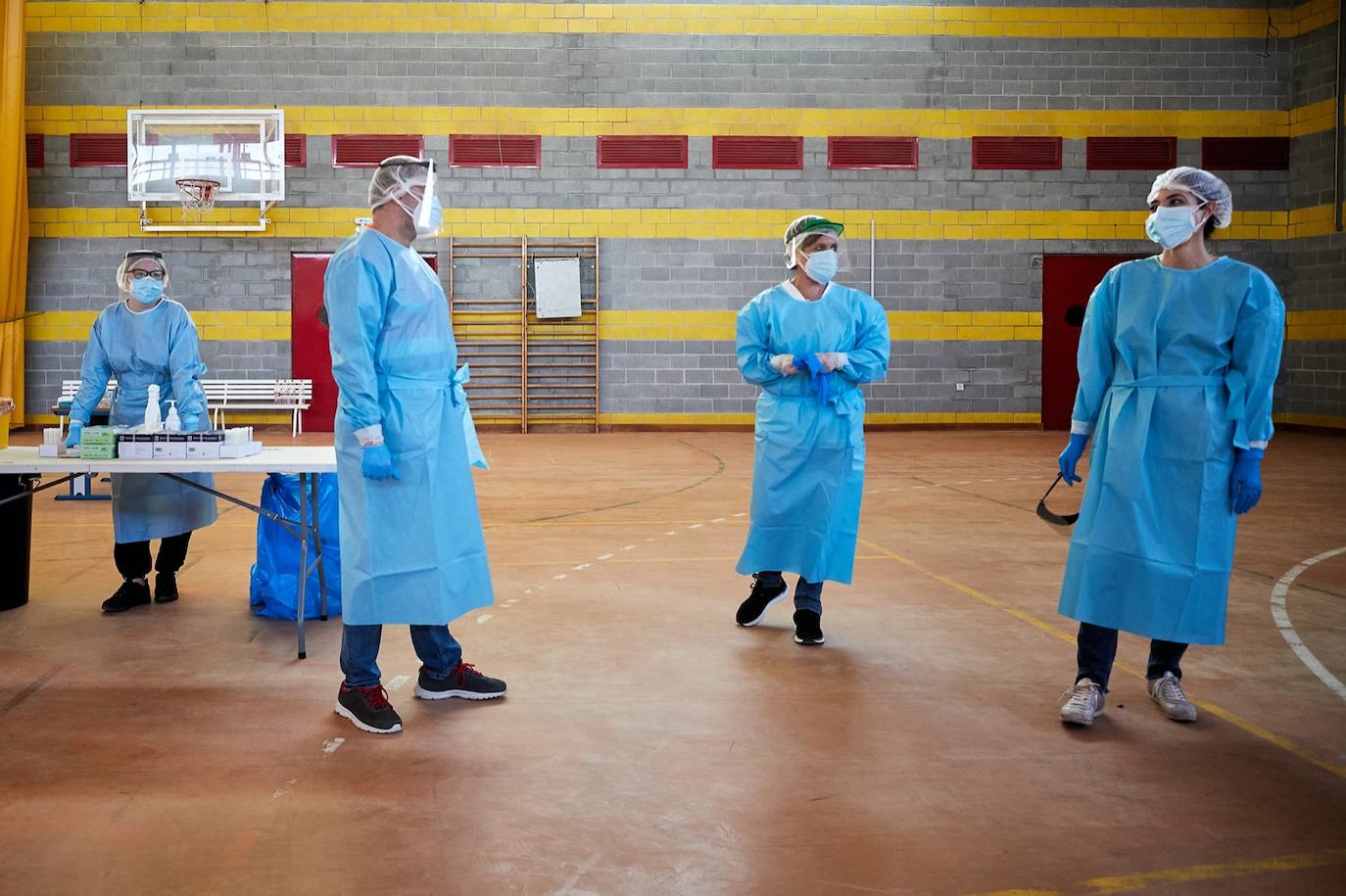 Un millar de vecinos de Alfacar, Zafarraya e Iznalloz participarán en el testeo de contagios