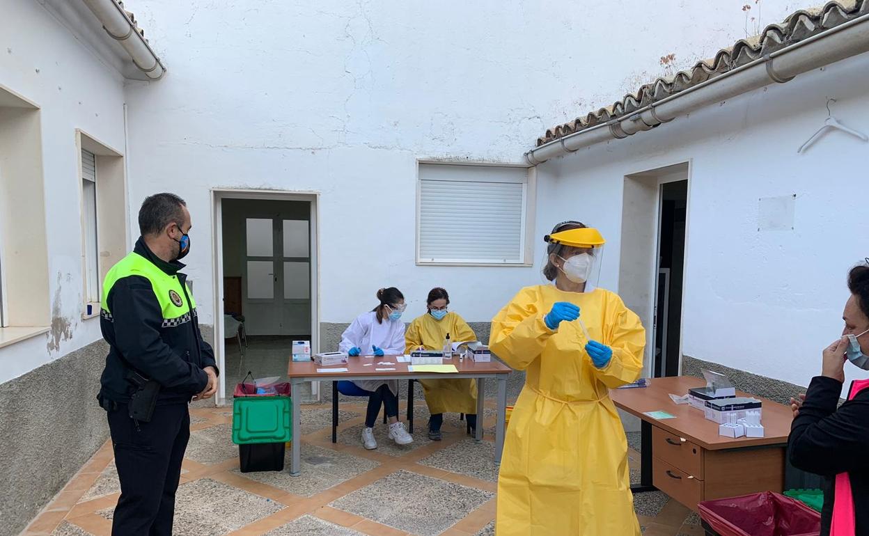 Pruebas en Santo Tomé.