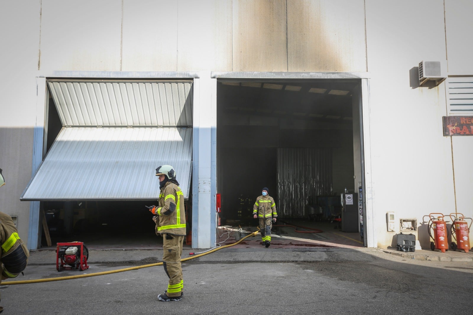 El suceso ha tenido lugar minutos antes de las 09.15 hor