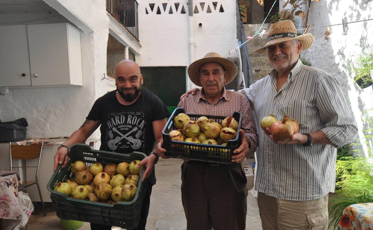 Cónchar: el pueblo de las granadas