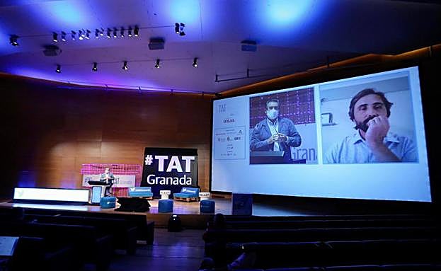 Ignacio Jiménez, en su intervención en el #tatgranada.