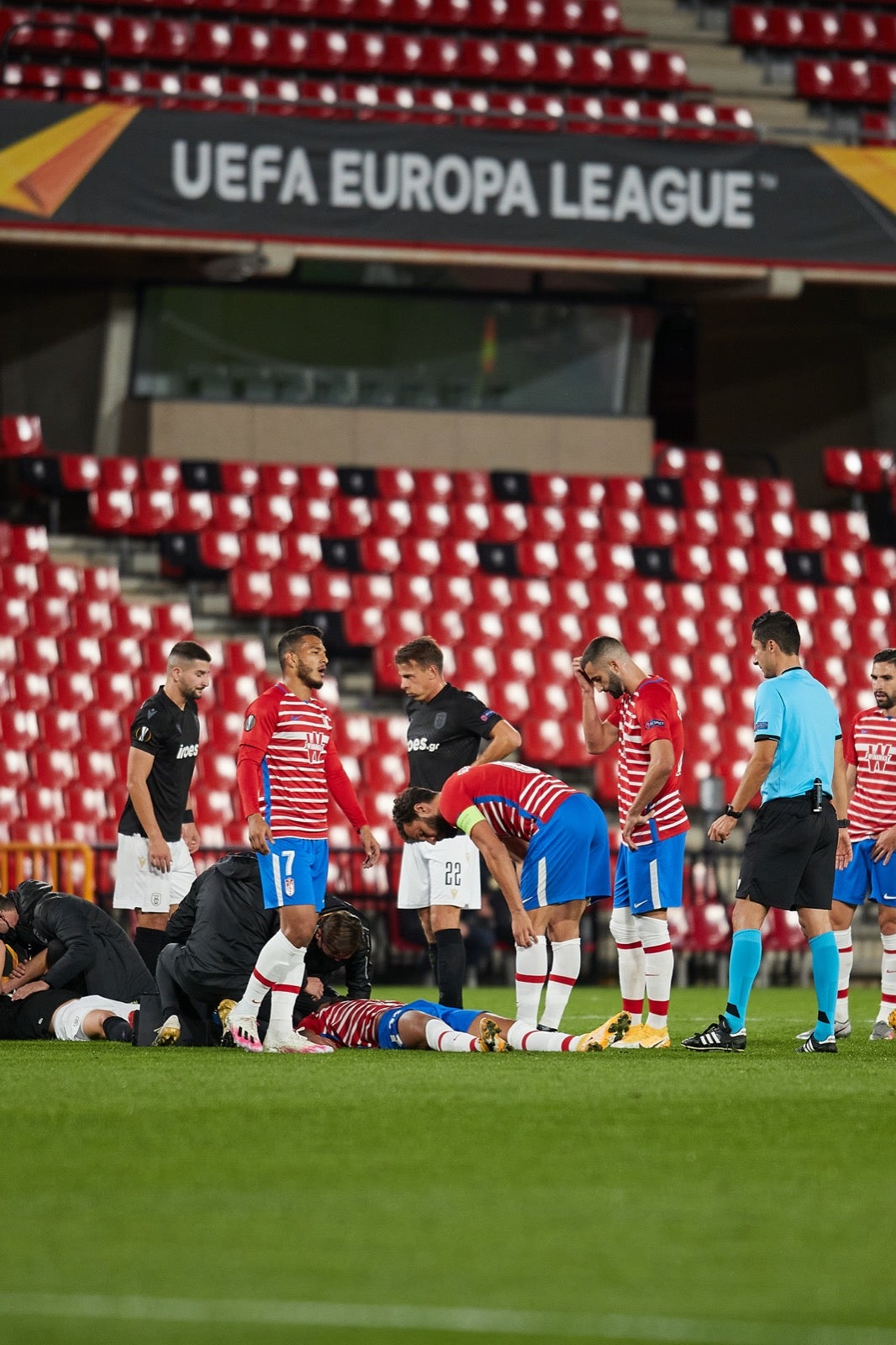 El conjunto rojiblanco se ha estrenado en Europa League en Los Cármenes