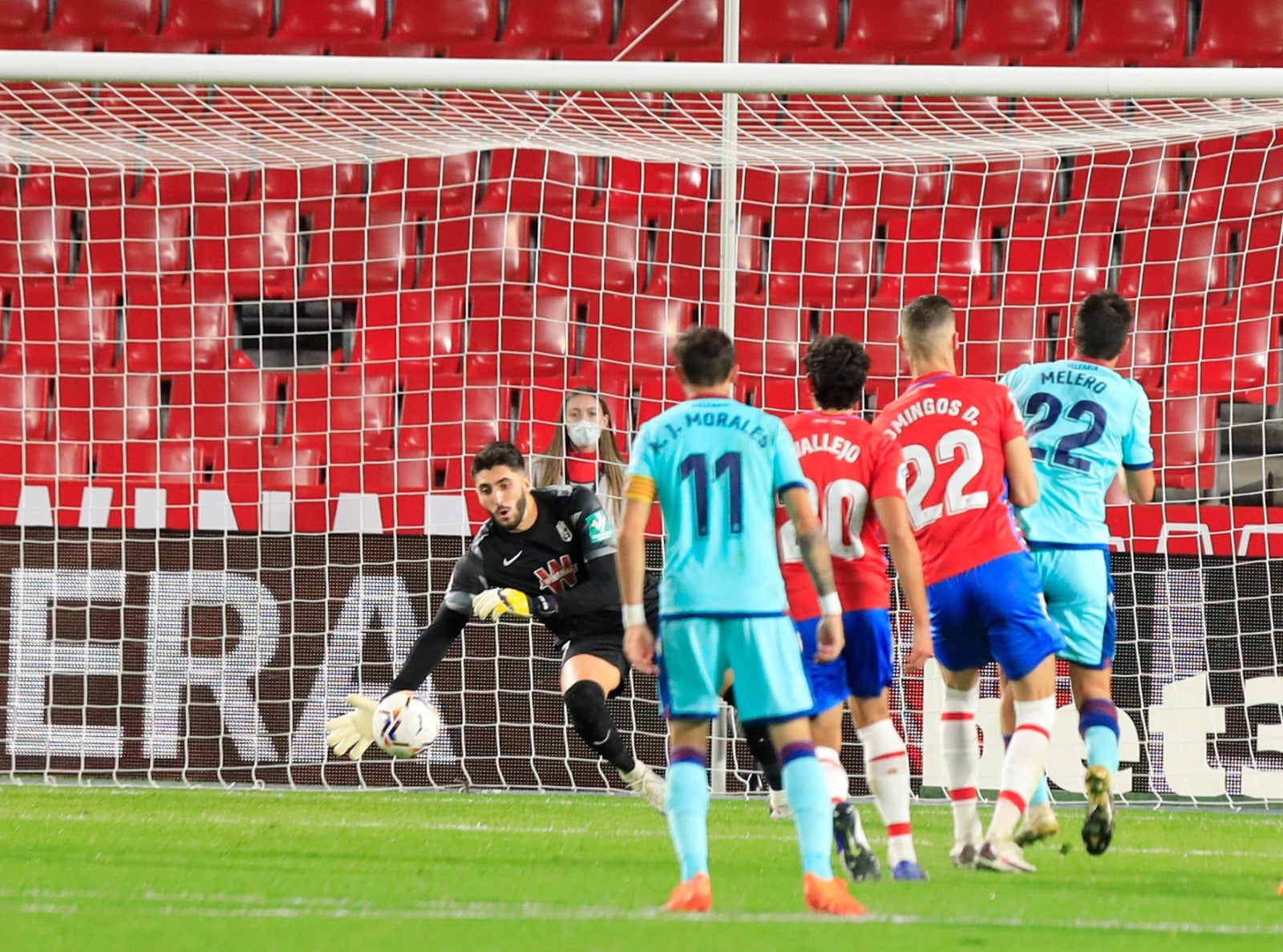 Revive en imágenes el encuentro entre rojiblancos y granotas