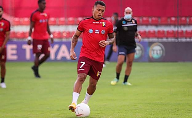 Darwin Machis, principal amenaza ofensiva de los venezolanos. 