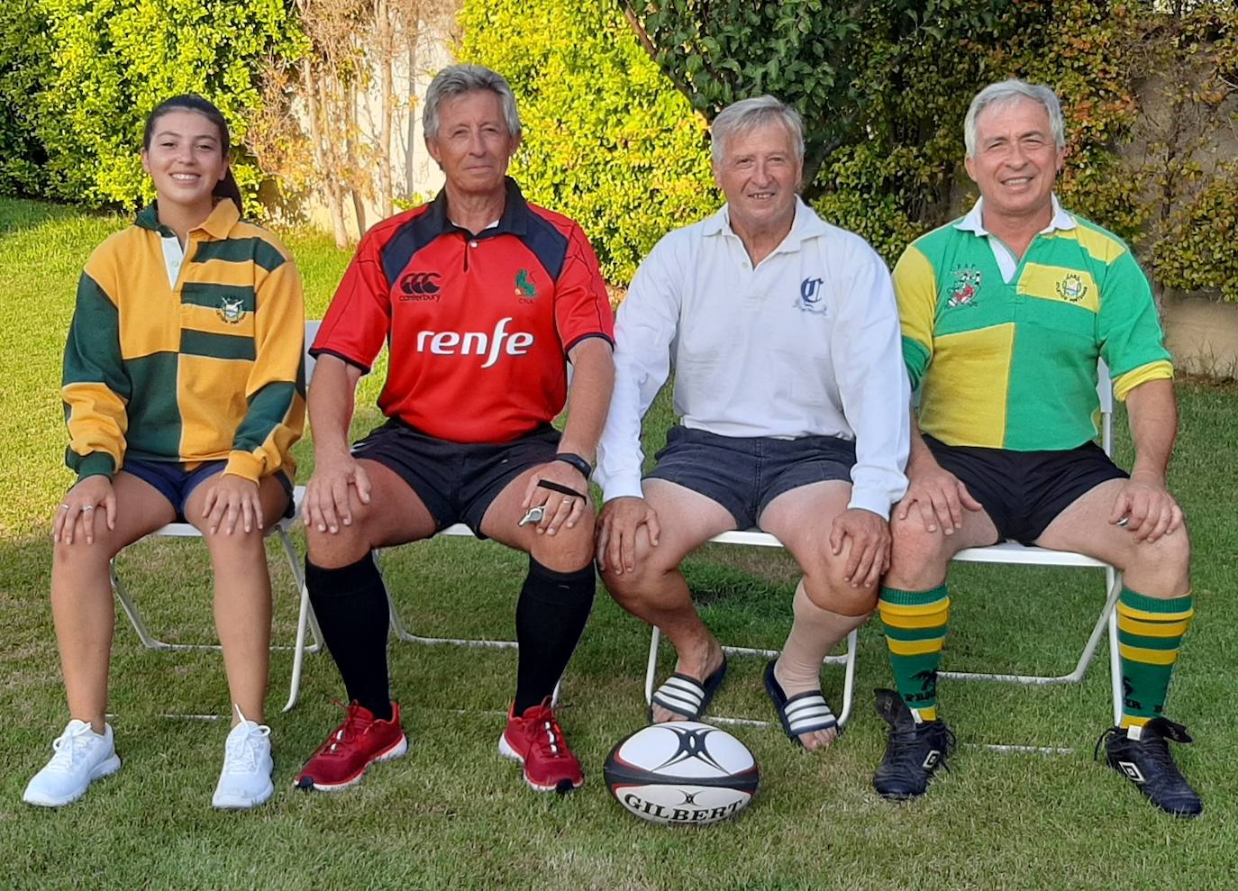 La familia Neva tuvo mucha vinculación con el rugby. 