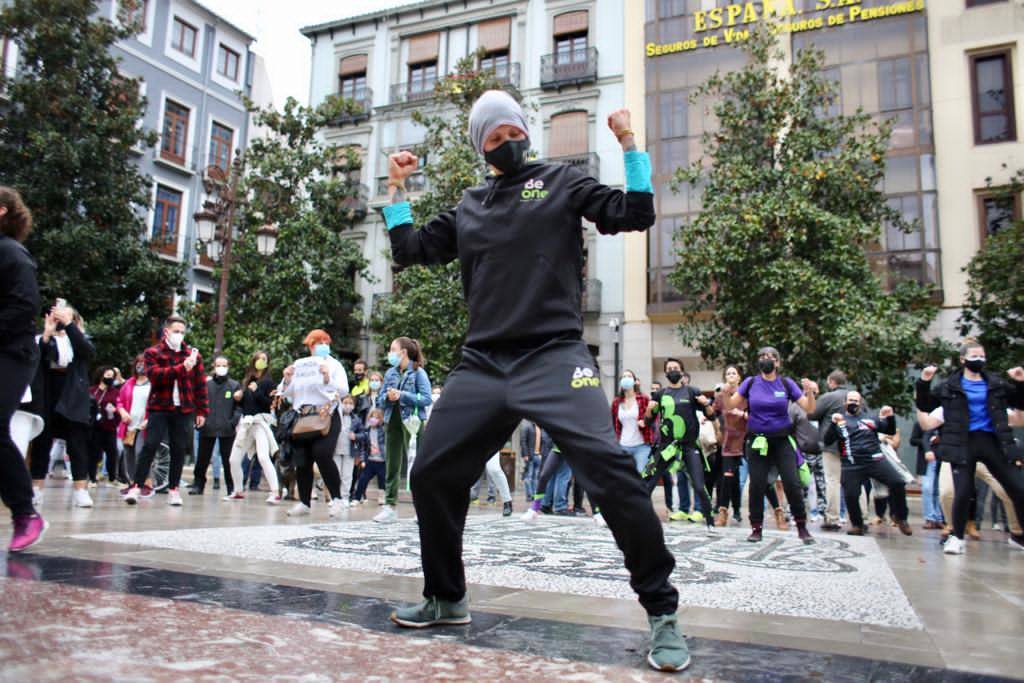 Los gimnasios protestan para poder abrir en Granada