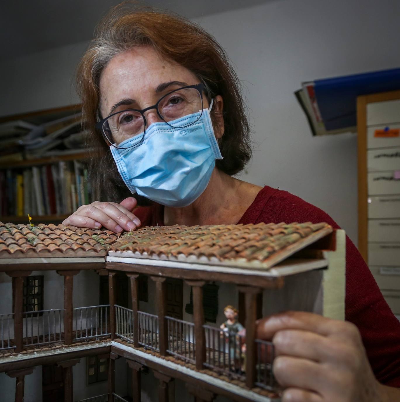 Fotos: La maqueta de la Corrala de Santiago, al detalle