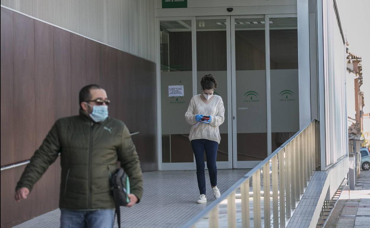 Un centro de salud de Granada. 