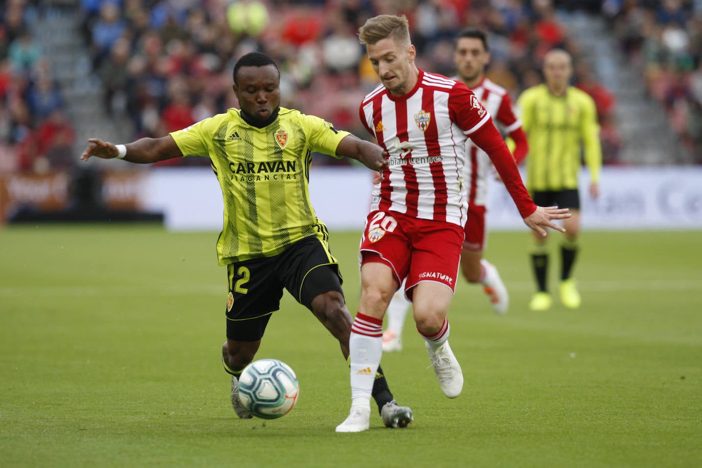 UD Almería y Zaragoza se verán las caras el próximo 9 de diciembre, jueves, en el Juegos Mediterráneos. 