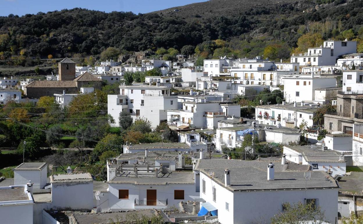 Vista general de Juviles, uno de los pueblos libres de Covid