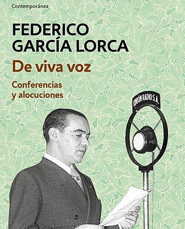 Portada del libro 'Federico García Lorca. De viva voz', que publicará en enero DeBolsillo.