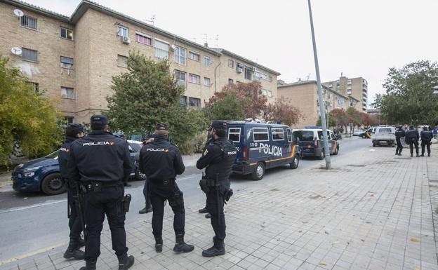 Un delincuente de Granada en búsqueda y captura se lía a patadas y puñetazos contra unos policías locales