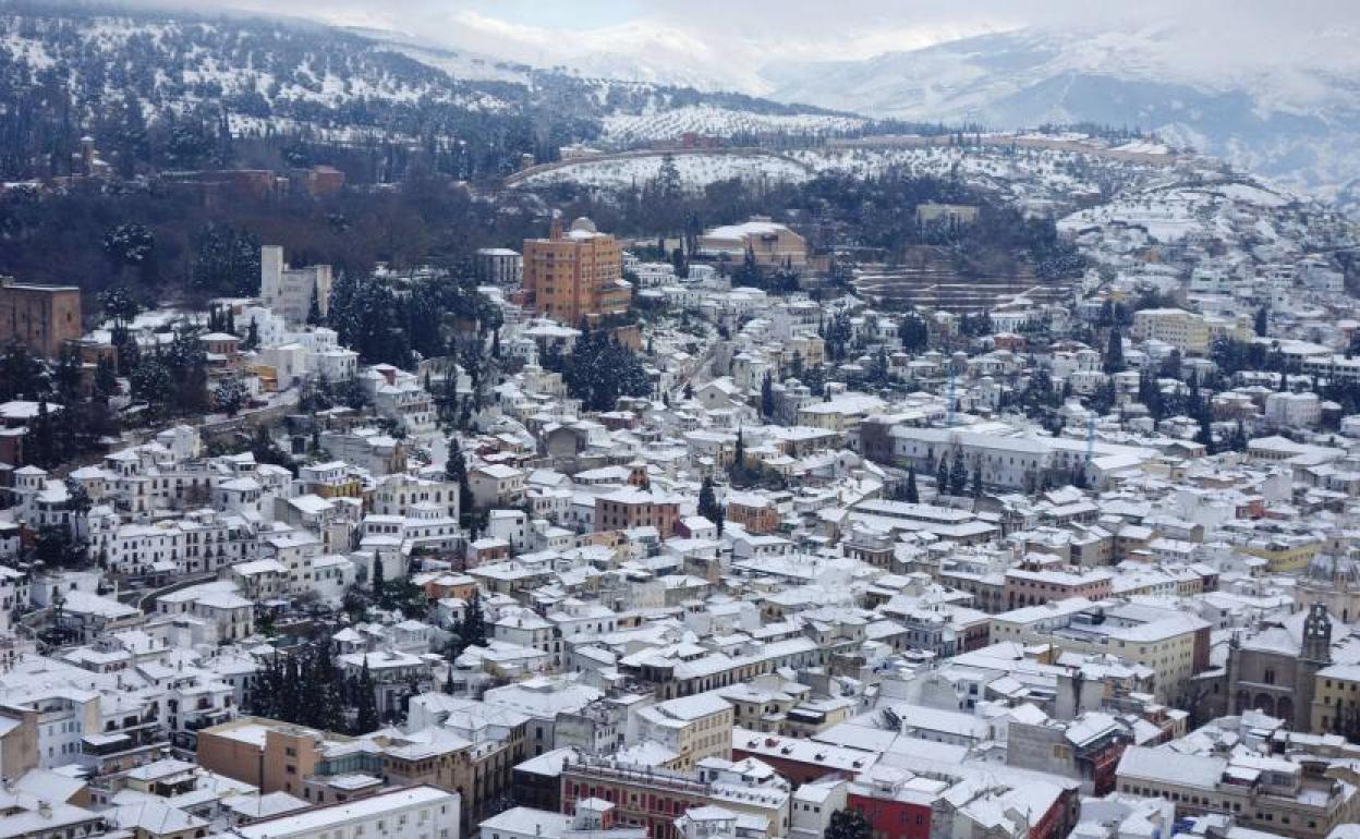 Nieve en Granada | Meteorología pronostica una nevada en la capital para el sábado