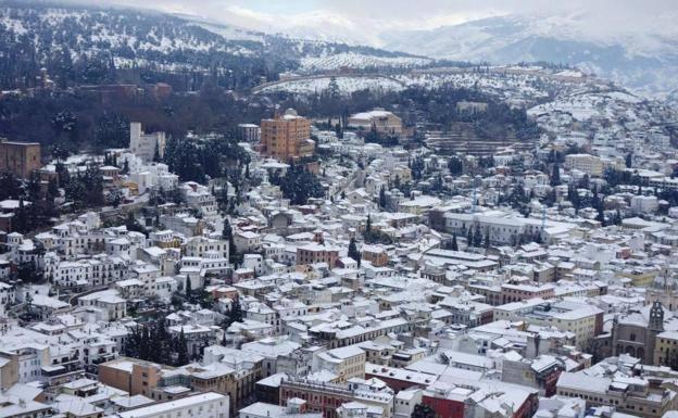 Todos los municipios de Andalucía en los que nevará este sábado, según Meteorología