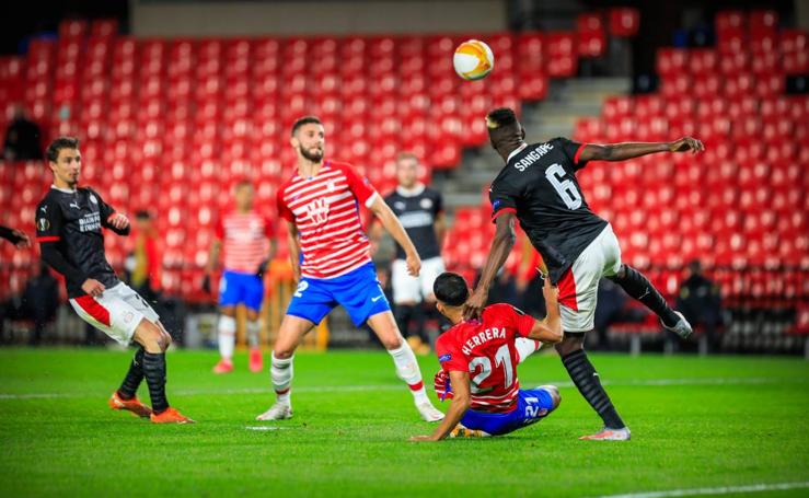 Las imágenes del Granada - PSV Eindhoven