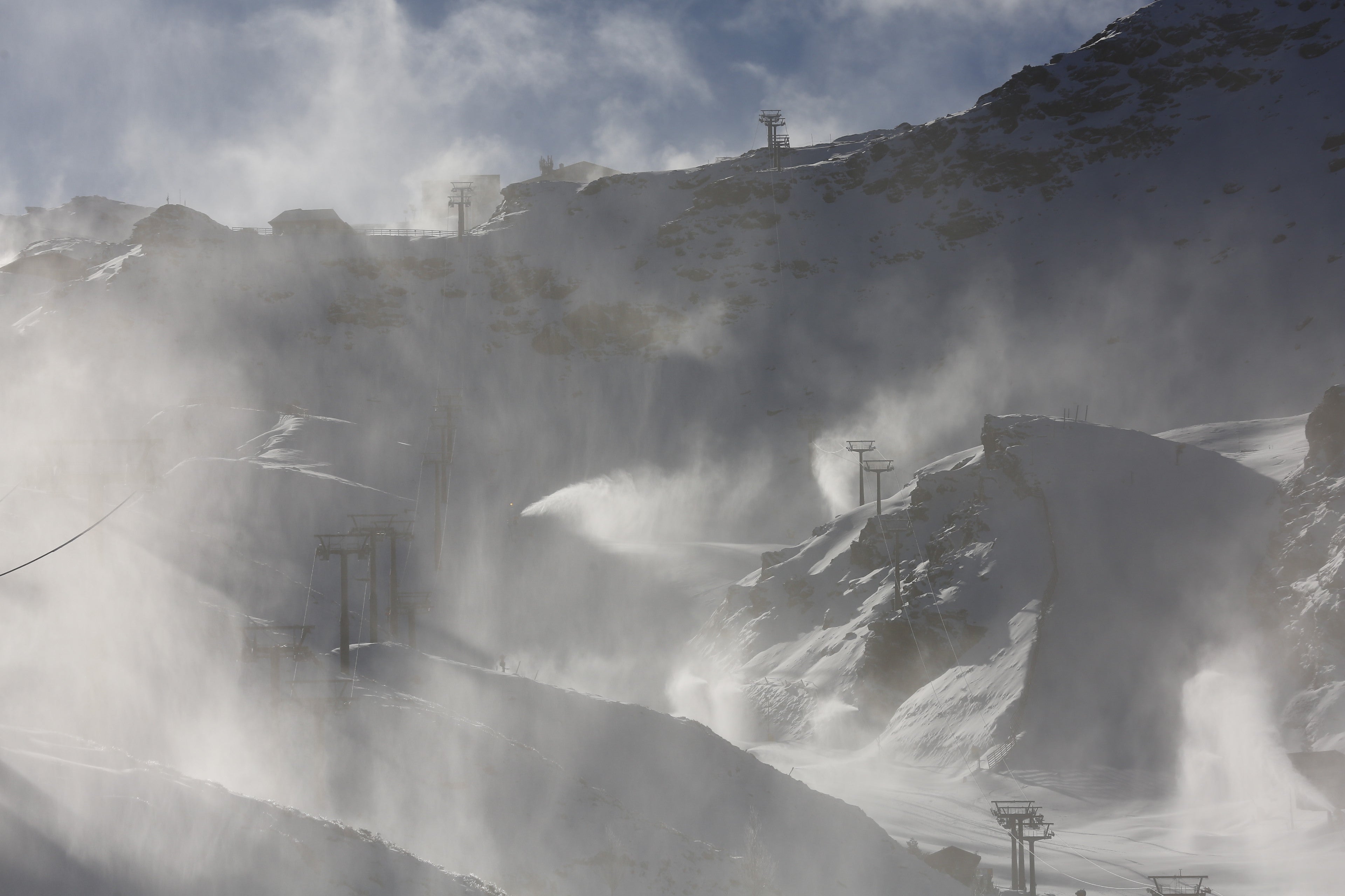 Fotos: Así amanece Sierra Nevada tras las últimas nevadas