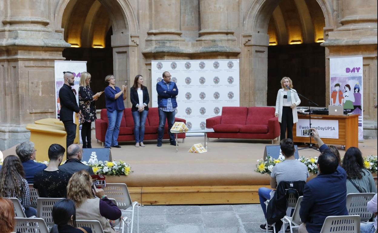Un acto público de la Universidad Pontificia de Salamanca.