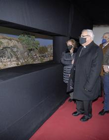 Imagen secundaria 2 - Inauguración ayer del belén municipal. 