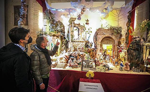 Galería. Belén del Vía Crucis en la iglesia de San Juan de los Reyes. 