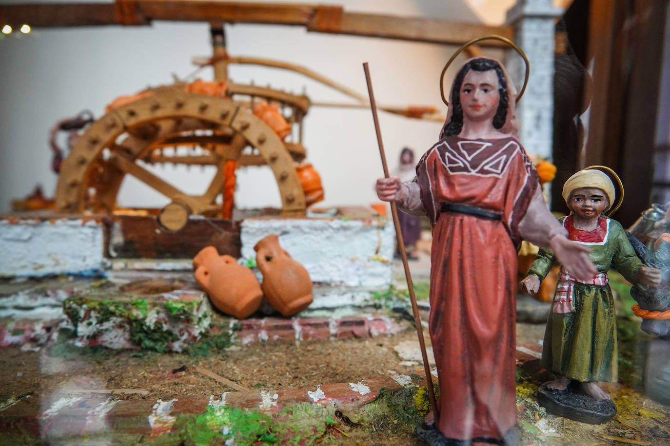 Fotos: Así es el belén repartido por las casas de Víznar