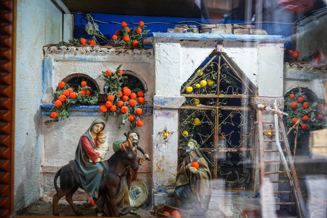 Fotos: Así es el belén repartido por las casas de Víznar