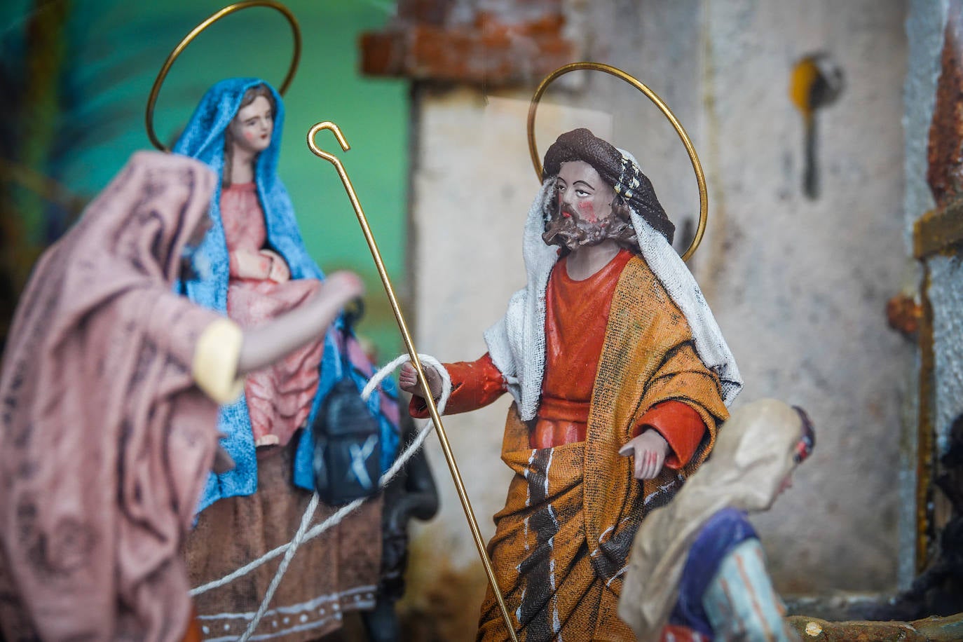 Fotos: Así es el belén repartido por las casas de Víznar