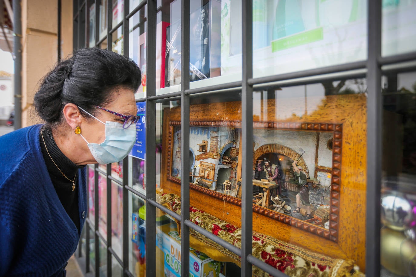 Fotos: Así es el belén repartido por las casas de Víznar