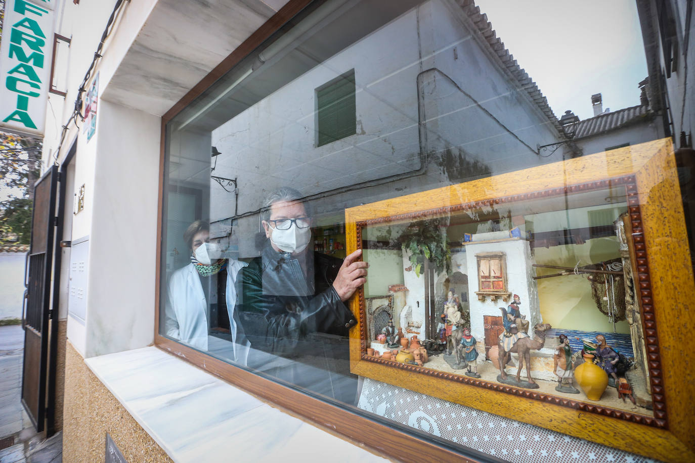 Fotos: Así es el belén repartido por las casas de Víznar