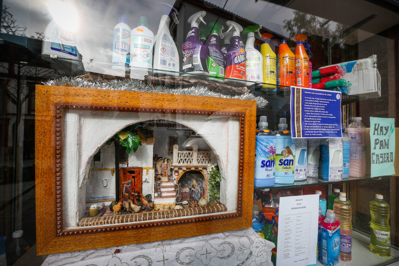 Fotos: Así es el belén repartido por las casas de Víznar