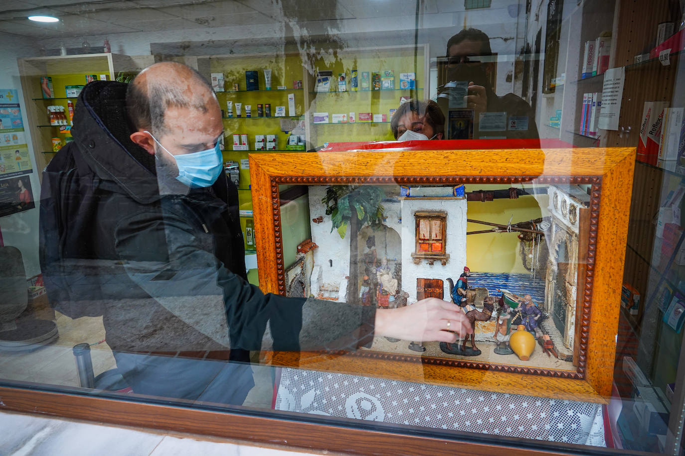 Fotos: Así es el belén repartido por las casas de Víznar