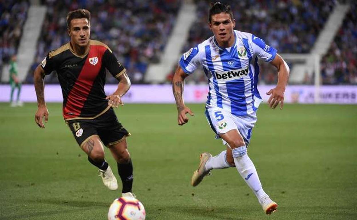 Jonathan Silva, en un partido de esta temporada con el Leganés. 
