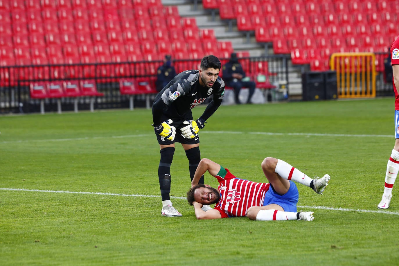 Estas son las mejores imágenes del partido disputado en el coliseo rojiblanco