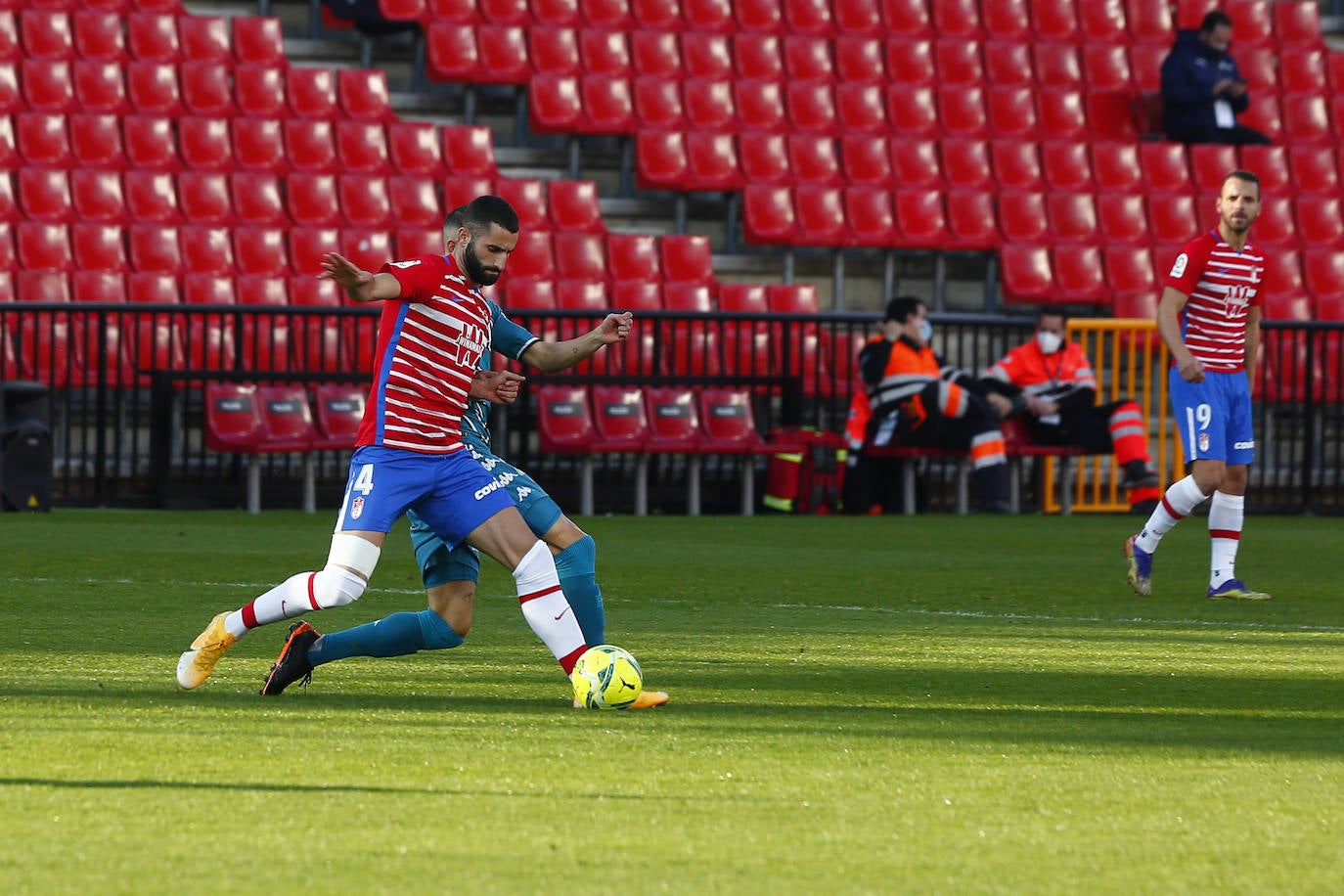 Estas son las mejores imágenes del partido disputado en el coliseo rojiblanco