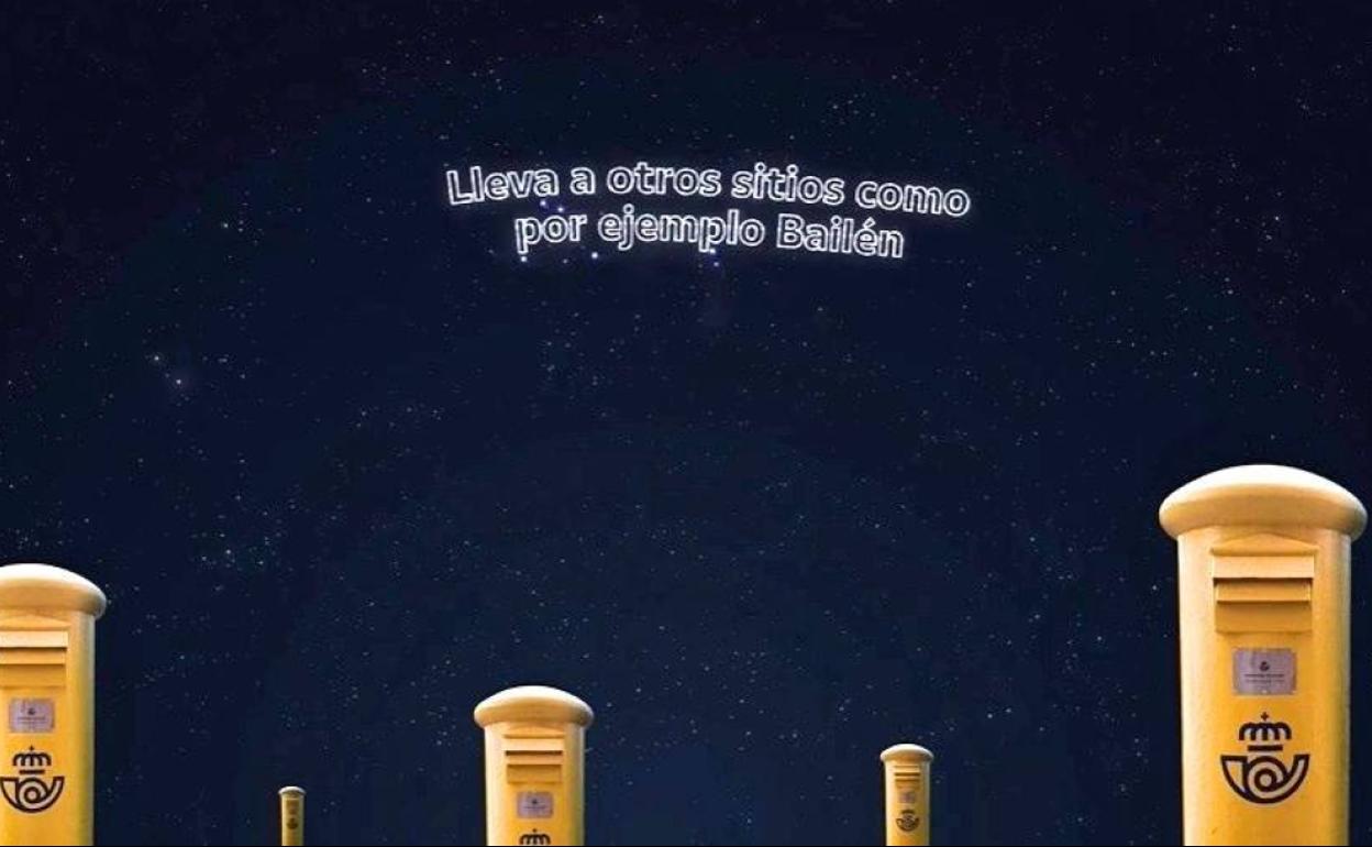 Un momento del anuncio. 