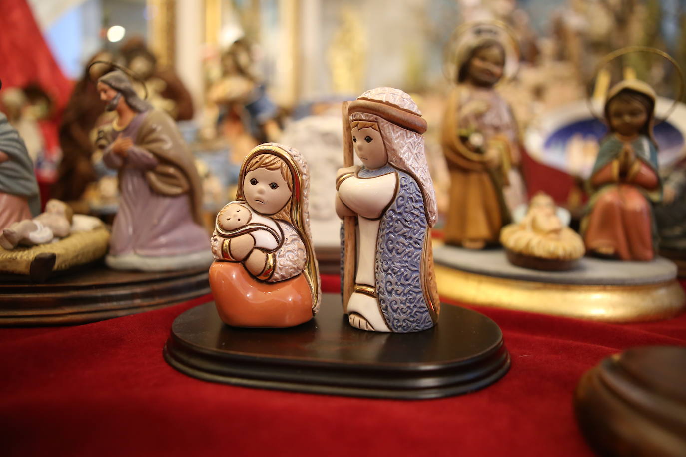 La familia Uribe Ruiz tiene una impresionante colección de belenes. 