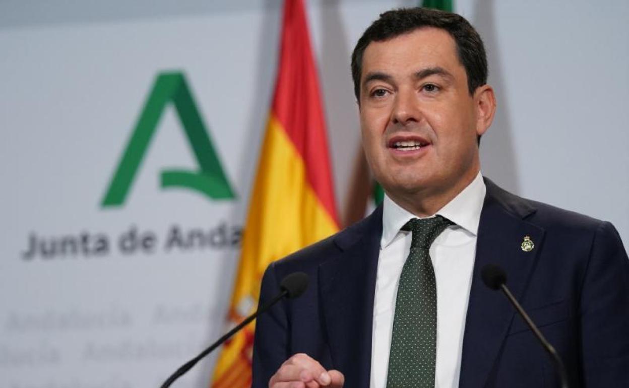 El mensaje de Moreno a los andaluces por la pandemia antes de acabar el año